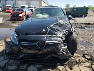 2017 Mercedes-Benz C 63 S AMG with VIN 55SWF8HB3HU186688, listed as a Copart auction lot 57299905 with 47,913 mi miles and Clean title. Bid and sale history available at DreamBid. Image 5.