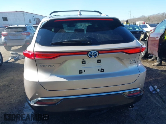 2021 Toyota Venza LE with VIN JTEAAAAH7MJ080369, listed as a IAAI auction lot 41749643 with 39,847 mi miles and . Bid and sale history available at carsss.com. Image 16.