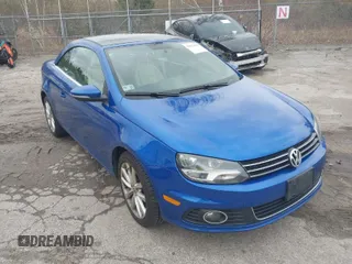 2012 Volkswagen Eos Komfort with VIN WVWBW7AHXCV017349, listed as a IAAI auction lot 42021868 with 180,866 mi miles and . Bid and sale history available at DreamBid. Image 1.
