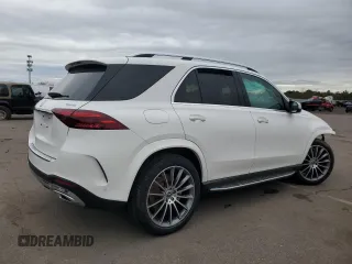 2024 Mercedes-Benz GLE 450 with VIN 4JGFB5KB0RB176477, listed as a Copart auction lot 45516515 with 10,296 mi miles and Non repairable. Bid and sale history available at DreamBid. Image 3.