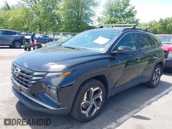 2022 Hyundai Tucson SEL z VIN 5NMJFCAE5NH046879, wystawiony jako IAAI lot #42295125 z przebiegiem 24 448 mil mil oraz . Historia ofert i sprzedaży dostępna na DreamBid. Obrazek 18.