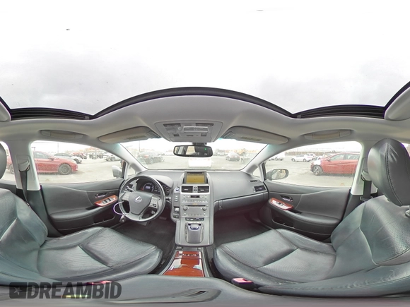 2010 Lexus HS 250h with VIN JTHBB1BA0A2001703, listed as a Copart auction lot 77886284 with 105,912 mi miles and Salvage Title. Bid and sale history available at DreamBid. Image 12.