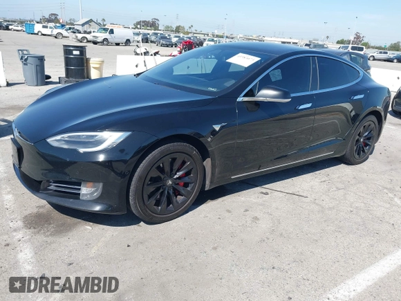 2017 Tesla Model S 100D with VIN 5YJSA1E21HF202591, listed as a IAAI auction lot 41983073 with 140,282 mi miles and . Bid and sale history available at DreamBid. Image 19.