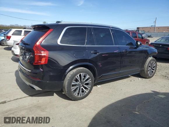 2020 Volvo XC90 Momentum with VIN YV4102PKXL1621040, listed as a Copart auction lot 49476455 with 38,236 mi miles and Salvage Title. Bid and sale history available at carsss.com. Image 3.