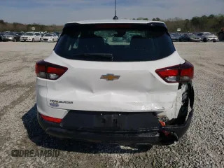 2023 Chevrolet TrailBlazer LS with VIN KL79MMS27PB179649, listed as a Copart auction lot 49480535 with 42,575 mi miles and Salvage Title. Bid and sale history available at DreamBid. Image 6.