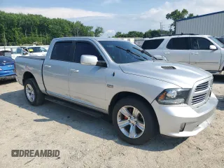 2016 Ram 1500 Sport with VIN 1C6RR6MT4GS100807, listed as a Copart auction lot 60121505 with 169,757 mi miles and Clean title. Bid and sale history available at DreamBid. Image 4.