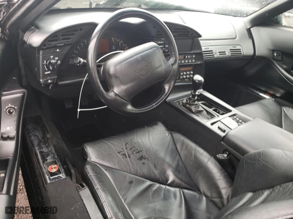 1994 Chevrolet Corvette with VIN 1G1YY32P9R5121917, listed as a Copart auction lot 51899585 with 35,751 mi miles and Salvage Title. Bid and sale history available at carsss.com. Image 8.