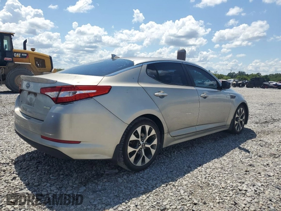 2013 Kia Optima Hybrid LX with VIN KNAGM4AD6D5048166, listed as a Copart auction lot 69710114 with 161,273 mi miles and Clean Title. Bid and sale history available at carsss.com. Image 3.
