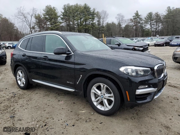 2018 BMW X3 xDrive30i with VIN 5UXTR9C55JLC83849, listed as a Copart auction lot 50461865 with 124,779 mi miles and Clean Title. Bid and sale history available at carsss.com. Image 4.