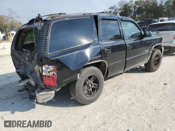 2000 GMC Yukon SLT with VIN 1GKEK13T7YJ160589, listed as a Copart auction lot 46354275 with 292,599 mi miles and Salvage Title. Bid and sale history available at carsss.com. Image 3.