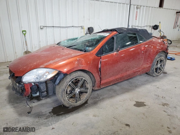 2009 Mitsubishi Eclipse GS with VIN 4A3AL25F19E041433, listed as a Copart auction lot 50535445 with 131,616 mi miles and Salvage Title. Bid and sale history available at carsss.com. Image 1.