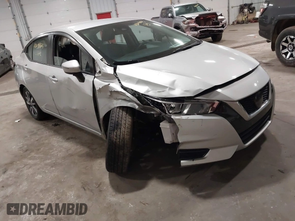 2021 Nissan Versa SV with VIN 3N1CN8EV6ML913147, listed as a IAAI auction lot 42096823 with 76,162 mi miles and . Bid and sale history available at DreamBid. Image 1.