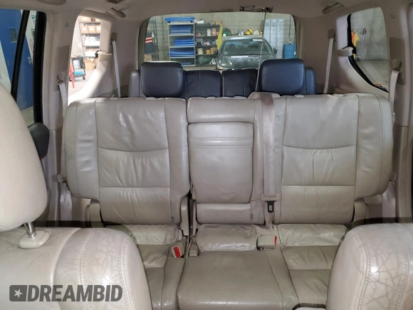 2004 Lexus GX 470 with VIN JTJBT20X740025411, listed as a Copart auction lot 55363145 with 329,164 mi miles and Salvage Title. Bid and sale history available at DreamBid. Image 10.