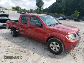 2012 Nissan Frontier SV with VIN 1N6AD0ER3CC446028, listed as a Copart auction lot 63734395 with 137,303 mi miles and Salvage title. Bid and sale history available at DreamBid. Image 4.