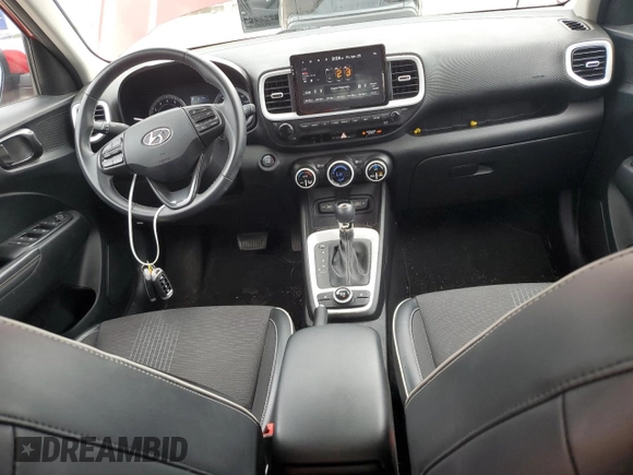 2022 Hyundai Venue SEL with VIN KMHRC8A38NU192771, listed as a Copart auction lot 54449645 with 35,152 mi miles and Salvage title. Bid and sale history available at DreamBid. Image 8.