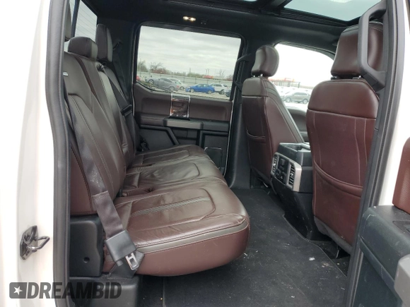 2017 Ford F-150 XL with VIN 1FTFW1EG7HFC64393, listed as a Copart auction lot 51105275 with 96,816 mi miles and Salvage Title. Bid and sale history available at carsss.com. Image 10.