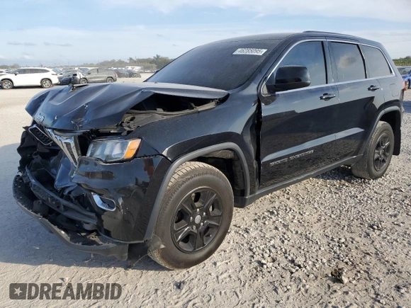 2017 Jeep Grand Cherokee Laredo with VIN 1C4RJEAG1HC669241, listed as a Copart auction lot 46285095 with 179,031 mi miles and Salvage Title. Bid and sale history available at carsss.com. Image 1.