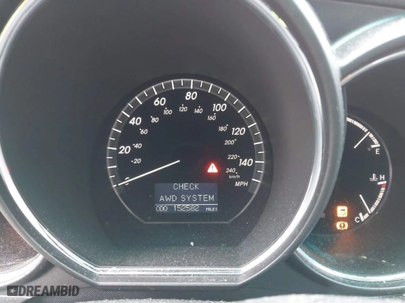 2007 Lexus RX 400h with VIN JTJHW31U372011705, listed as a IAAI auction lot 41581156 with 152,582 mi miles. Bid and sale history available at carsss.com. Image 7.