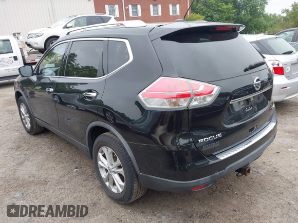 2016 Nissan Rogue SV z VIN KNMAT2MV8GP622120, wystawiony jako IAAI lot #42466056 z przebiegiem 107 963 mil mil oraz . Historia ofert i sprzedaży dostępna na DreamBid. Obrazek 3.