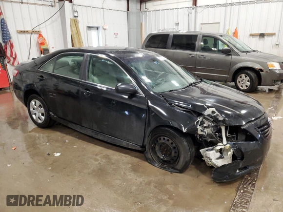 2008 Toyota Camry LE with VIN 4T4BE46K58R013973, listed as a Copart auction lot 45057935 with Not Provided miles and Salvage Title. Bid and sale history available at carsss.com. Image 4.