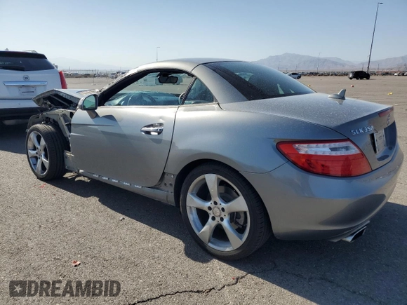2012 Mercedes-Benz SLK-Class SLK 350 with VIN WDDPK5HA1CF017917, listed as a Copart auction lot 71798664 with 65,676 mi miles and Salvage Title. Bid and sale history available at carsss.com. Image 2.