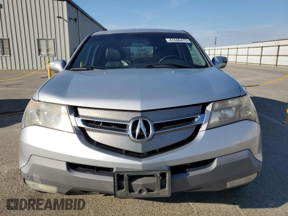 2007 Acura MDX with VIN 2HNYD28257H512202, listed as a Copart auction lot 47446475 with 185,964 mi miles and Salvage Title. Bid and sale history available at carsss.com. Image 5.