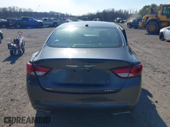 2015 Chrysler 200 S with VIN 1C3CCCDG6FN727592, listed as a IAAI auction lot 41769446 with 27,542 mi miles. Bid and sale history available at carsss.com. Image 16.