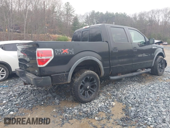 2010 Ford F-150 XL with VIN 1FTFW1EV5AFC01572, listed as a IAAI auction lot 41954598 with 160,935 mi miles. Bid and sale history available at carsss.com. Image 4.