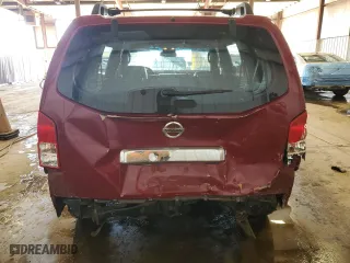 2006 Nissan Pathfinder SE with VIN 5N1AR18W36C681542, listed as a Copart auction lot 49775835 with 181,652 mi miles and Salvage Title. Bid and sale history available at carsss.com. Image 6.