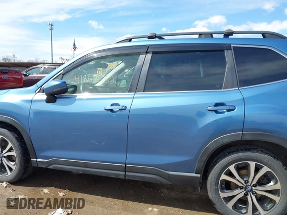 2020 Subaru Forester Limited with VIN JF2SKAUC1LH465214, listed as a IAAI auction lot 41869082 with 70,776 mi miles and . Bid and sale history available at DreamBid. Image 14.