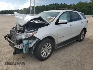 2018 Chevrolet Equinox LT with VIN 2GNAXJEV3J6233414, listed as a Copart auction lot 62381095 with Not provided miles and Salvage title. Bid and sale history available at DreamBid. Image 1.