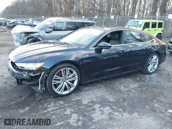 2019 Audi A7 Prestige with VIN WAUV2AF29KN062868, listed as a IAAI auction lot 41223113 with 63,850 mi miles. Bid and sale history available at carsss.com. Image 23.