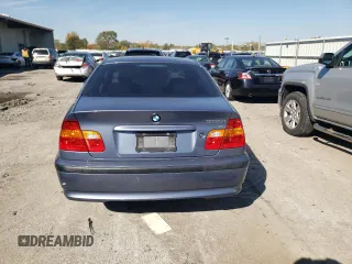 2003 BMW 3 Series 330i with VIN WBAEV53443KM31143, listed as a Copart auction lot 76634794 with 0 mi miles and Non Repairable. Bid and sale history available at carsss.com. Image 6.