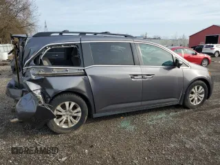 2015 Honda Odyssey EX with VIN 5FNRL5H46FB505327, listed as a Copart auction lot 51741425 with 372,144 mi miles and Salvage Title. Bid and sale history available at DreamBid. Image 3.