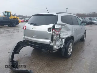 2012 Chevrolet Traverse 1LT with VIN 1GNKRGED5CJ168838, listed as a IAAI auction lot 41731246 with 132,820 mi miles and . Bid and sale history available at DreamBid. Image 4.