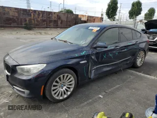 2011 BMW 5 Series GT 535i with VIN WBASN2C53BC201628, listed as a Copart auction lot 72281814 with 125,210 mi miles and Salvage Title. Bid and sale history available at carsss.com. Image 1.