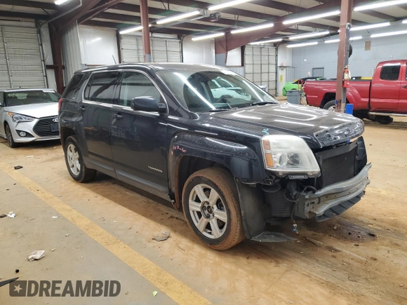 2014 GMC Terrain SLE with VIN 2GKALMEK2E6380748, listed as a Copart auction lot 48041435 with 181,156 mi miles and Salvage Title. Bid and sale history available at carsss.com. Image 4.