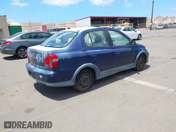 2001 Toyota ECHO with VIN JTDBT123210188518, listed as a IAAI auction lot 42225655 with Not Provided miles and . Bid and sale history available at DreamBid. Image 4.