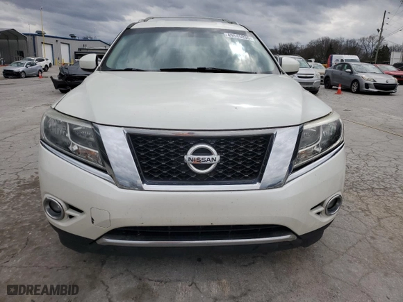 2015 Nissan Pathfinder S with VIN 5N1AR2MM7FC640678, listed as a Copart auction lot 49845035 with 117,846 mi miles and Salvage Title. Bid and sale history available at carsss.com. Image 5.