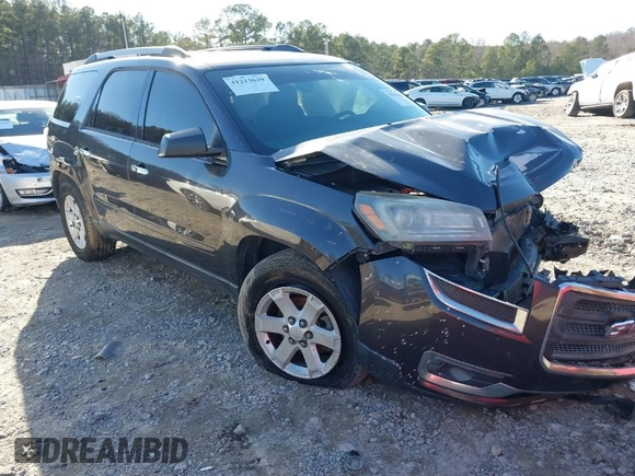 2015 GMC Acadia SLE with VIN 1GKKRPKD5FJ203643, listed as a IAAI auction lot 41213639 with 188,109 mi miles. Bid and sale history available at carsss.com. Image 1.