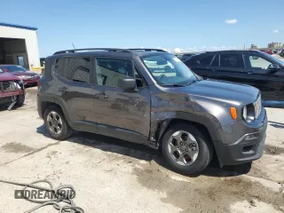 2017 Jeep Renegade Sport with VIN ZACCJAAB9HPF61383, listed as a Copart auction lot 54016175 with 87,598 mi miles and Clean title. Bid and sale history available at DreamBid. Image 4.