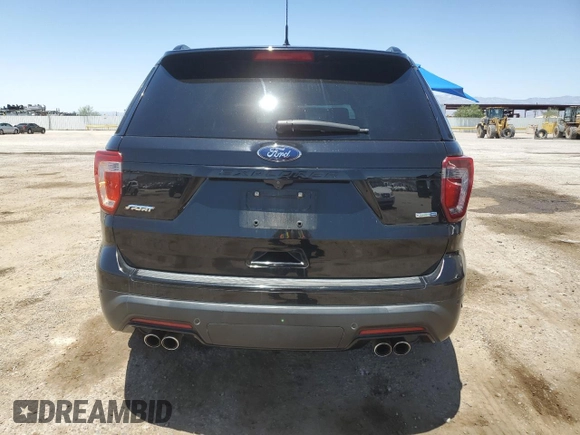 2018 Ford Explorer Sport с VIN 1FM5K8GT7JGB79558, выставлен на аукционе Copart как лот 60913215 с пробегом 136 168 миль миль и Списание • Salvage title. История ставок и продаж доступна на DreamBid. Изображение 6.