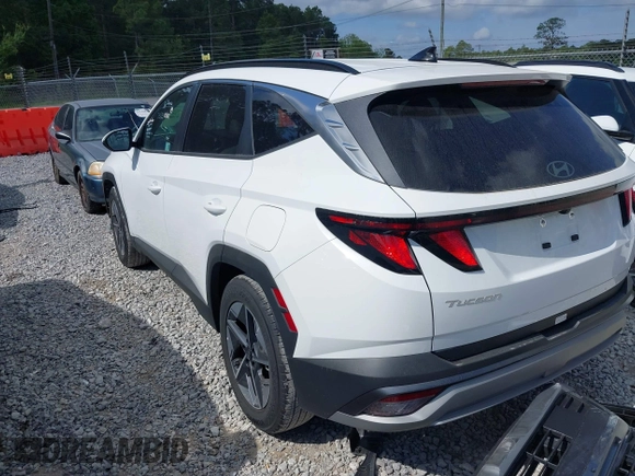 2025 Hyundai Tucson SEL with VIN 5NMJB3DE2SH492894, listed as a IAAI auction lot 42087529 with 7,903 mi miles. Bid and sale history available at carsss.com. Image 3.