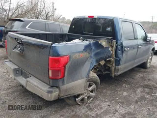 2019 Ford F-150 XL with VIN 1FTEW1E51KFC78923, listed as a IAAI auction lot 41528607 with 111,712 mi miles. Bid and sale history available at carsss.com. Image 4.