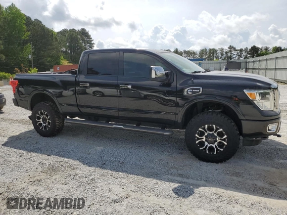 2016 Nissan Titan SL with VIN 1N6BA1F46GN513494, listed as a Copart auction lot 55271185 with 97,890 mi miles and Clean title. Bid and sale history available at DreamBid. Image 4.