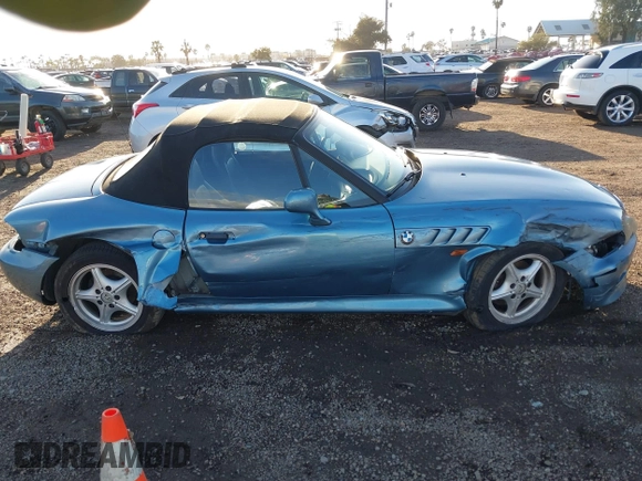 1996 BMW 3 Series Z3 1.9 with VIN 4USCH7324TLB70163, listed as a IAAI auction lot 41754480 with 128,783 mi miles and . Bid and sale history available at carsss.com. Image 13.