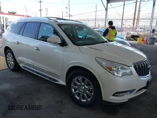 2014 Buick Enclave Leather with VIN 5GAKRBKD9EJ339966, listed as a IAAI auction lot 42116213 with 116,364 mi miles and . Bid and sale history available at carsss.com. Image 1.