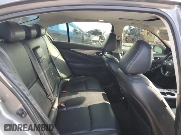 2014 Infiniti Q50 Premium with VIN JN1BV7AP3EM691249, listed as a Copart auction lot 59920285 with 168,208 mi miles and Salvage title. Bid and sale history available at DreamBid. Image 10.