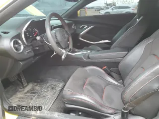 2018 Chevrolet Camaro ZL1 with VIN 1G1FK1R64J0109606, listed as a Copart auction lot 46331765 with 29,209 mi miles and Salvage Title. Bid and sale history available at DreamBid. Image 7.