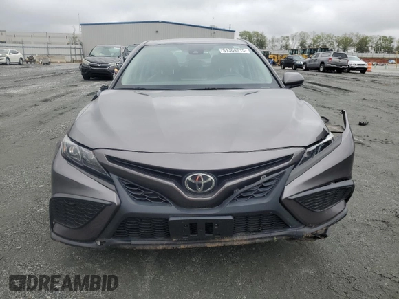 2021 Toyota Camry SE Nightshade with VIN 4T1G11AK3MU465772, listed as a Copart auction lot 51304515 with 62,216 mi miles and Salvage Title. Bid and sale history available at carsss.com. Image 5.